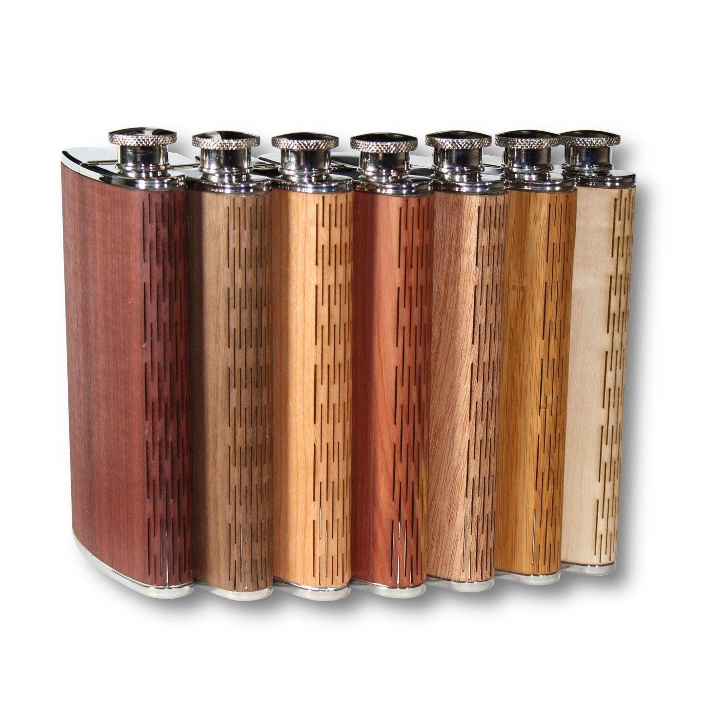 4 oz. Wooden Cigar Flask