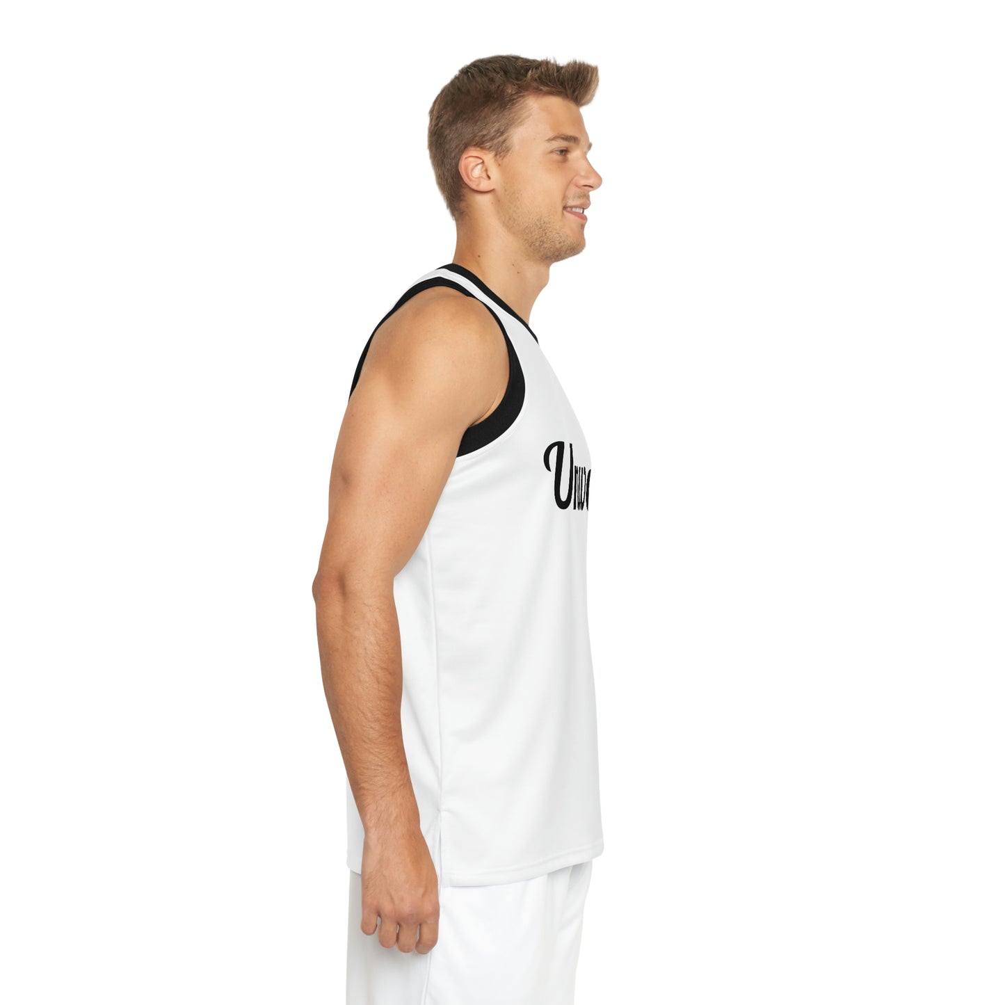 Unwoke Basketball Jersey (AOP)