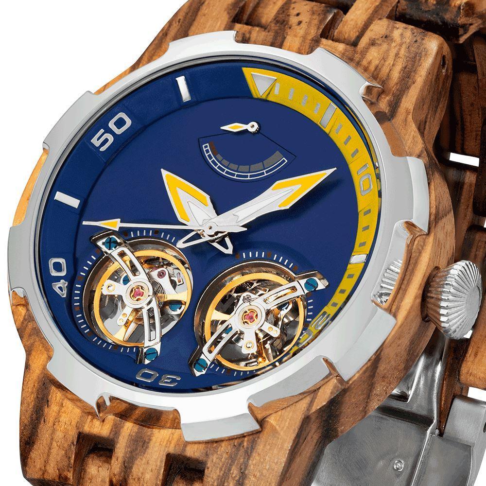 High end wood clearance watches